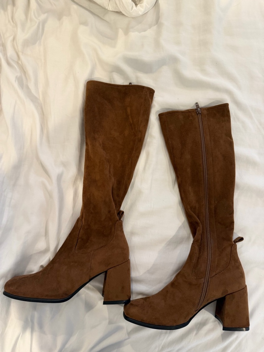 Jeffrey Campbell Brown Tall Boots Size 6.5 NEW